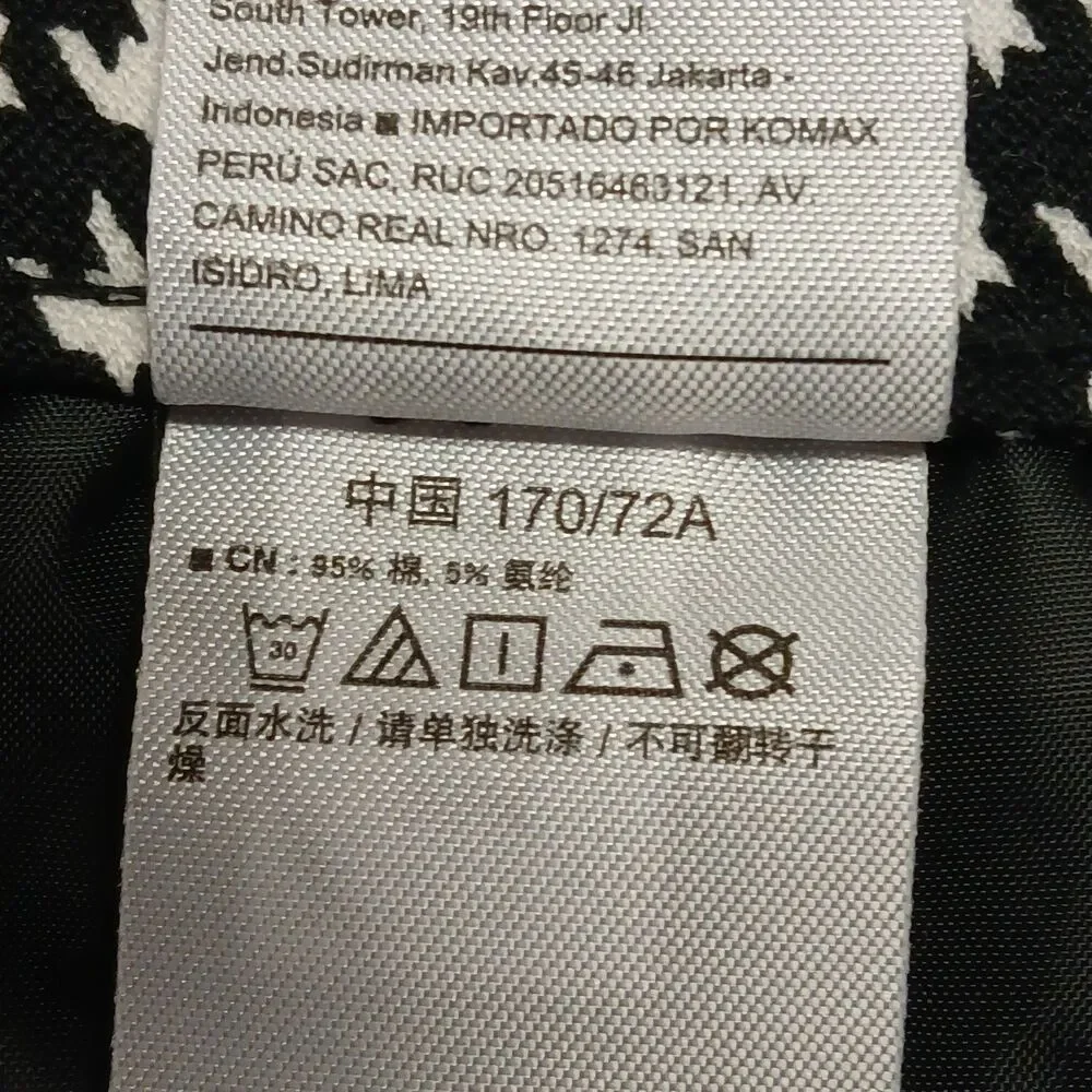 Old Navy 8T Tall Black White Houndstooth Pixie Skinny Women's Pants NEW - Picture 4 of 7